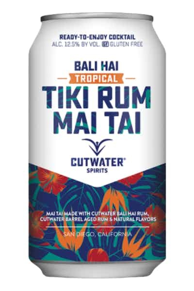 Cutwater Tiki Rum Mai Tai 4pk can - Joe's Fine Wine & Spirits